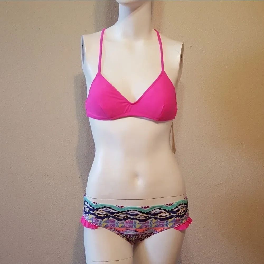 Hobie Bikini with Hipster Bottoms Sz S